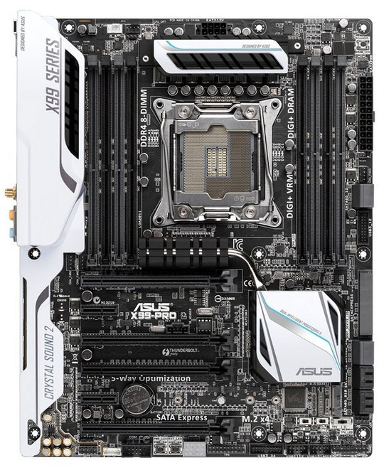 [AU Seller] ASUS X99-PRO Motherboard DDR4 ATX LGA 2011-v3 USB3.0 Intel X99