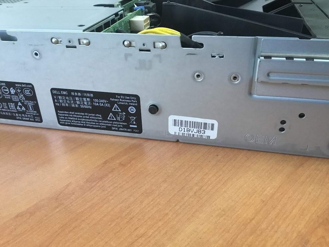 Dell R540 Server Xeon Silver 4214R+16GBPC4+4x600GB+2x300GB +Dual 500W PSU RAID