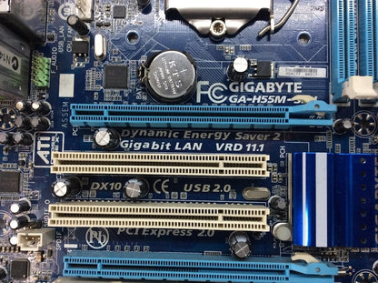 GIGABYTE GA-H55M-S2H Motherboard mATX LGA 1156 VGA HDMI DVI Intel H55 [AU Stock]
