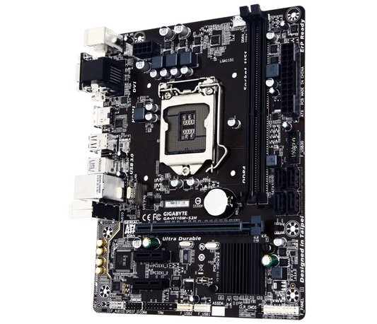 Gigabyte GA-H110M-S2H Motherboard MicroATX DDR4 LGA 1151 HDMI VGA DVI Intel H110