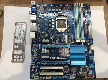 GIGABYTE GA-H77-D3H-MVP Motherboard ATX DDR3 LGA 1155 DVI VGA Intel H77 [AU]