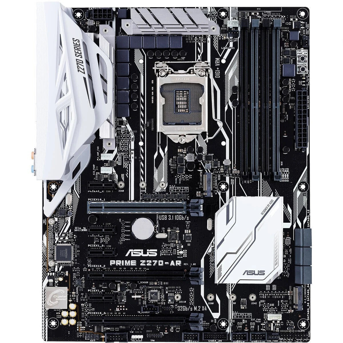 ASUS PRIME Z270-A Motherboard ATX DDR4 LGA 1151 HDMI USB-C Intel Z270 Au Seller